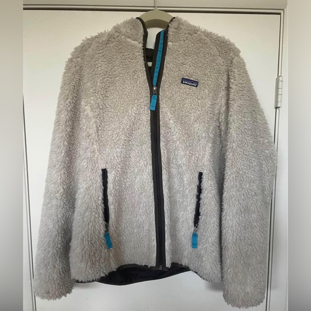 Vintage style Patagonia Sherpa zip up